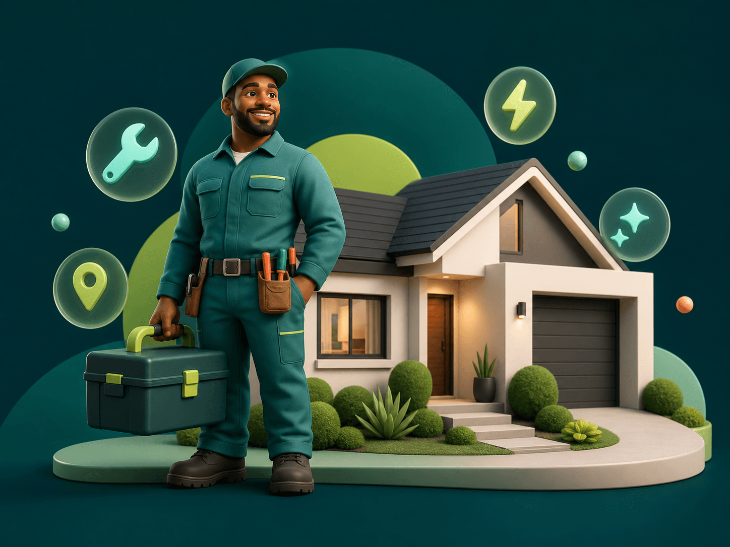 Trusted service provider ready to help with home maintenance